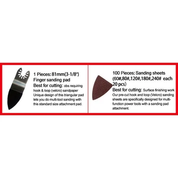 101pcs Triangular Sanding Sheets Pad Kit Finishing Polishing Woodworking Surfaces Polisher Abrasive Tools
101pcs Triangular Sanding Sheets Pad Kit Finishing Polishing Woodworking Surfaces Polisher Abrasive Tools