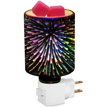 Plug in Wax Warmer 3D Glass Wax Melt Warmer for Warming Scented Wax Cubes or Essential Oils Night Lights US Plug
Plug in Wax Warmer 3D Glass Wax Melt Warmer for Warming Scented Wax Cubes or Essential Oils Night Lights US Plug