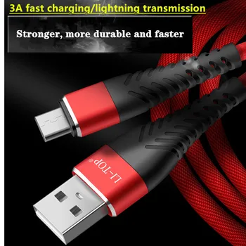 Fever grade anti-bending fast charging 3A type-c mobile phone charging data cable decoder OTG data cable
Fever grade anti-bending fast charging 3A type-c mobile phone charging data cable decoder OTG data cable