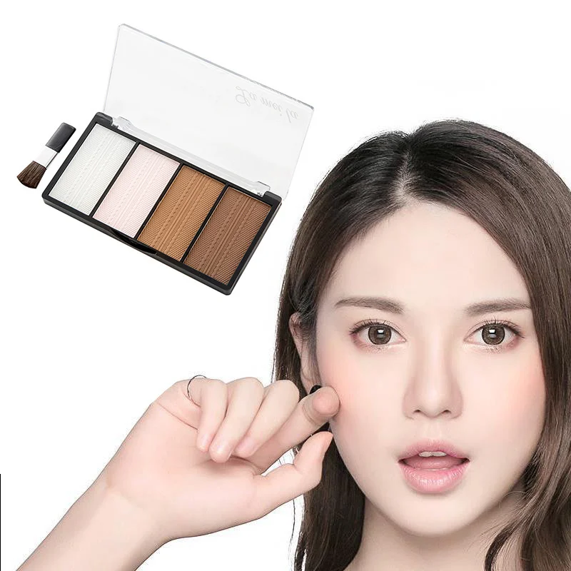 4 Colors Face Concealer Multi-purpose V Face Contouring Repair Powder Matte Face Makeup Palette TSLM2
4 Colors Face Concealer Multi-purpose V Face Contouring Repair Powder Matte Face Makeup Palette TSLM2