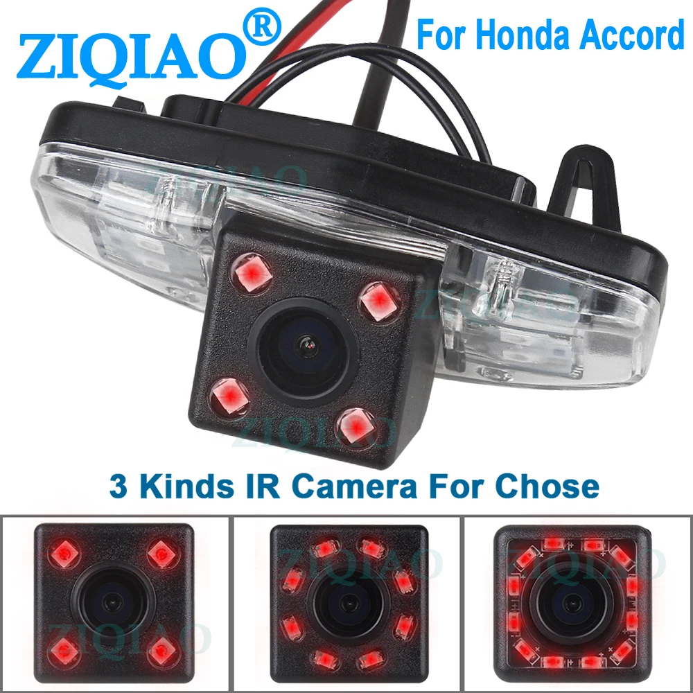 ZIQIAO для Honda Pilot Accord Civic EK FD Odyssey Acura TSX беспроводной монитор HD камера заднего вида IR