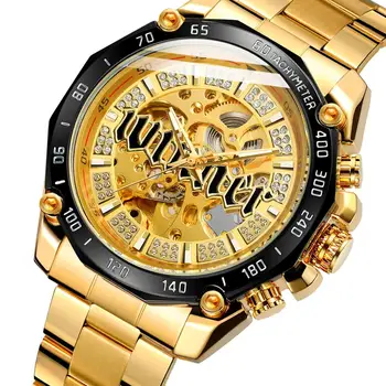 2020 T-winner New Men Watches Automatic Skeleton Stainless Steel Strap Wrist Watches Top Brand Luxury Gold Waterproof Man Watch
2020 T-winner New Men Watches Automatic Skeleton Stainless Steel Strap Wrist Watches Top Brand Luxury Gold Waterproof Man Watch