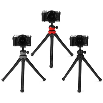 FT-07 Octopus Flexible Mini Desktop Tripod with Removable Ball Head Selfie Sticker Holder Stand Tripod Stand
FT-07 Octopus Flexible Mini Desktop Tripod with Removable Ball Head Selfie Sticker Holder Stand Tripod Stand