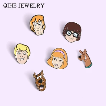Cartoon Movie Character Enamel Pins Team Dog Comedy Film Lovers Brooches For Women Men Bag Clothes Badge Pin Buckle Gifts
Cartoon Movie Character Enamel Pins Team Dog Comedy Film Lovers Brooches For Women Men Bag Clothes Badge Pin Buckle Gifts