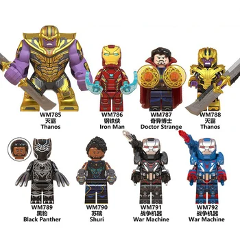 LEGO Minifigures Block 8Pcs/Set Marvel Infinity War Iron Man Thanos Kids Toys Compatible with Legos Pellets Building Blocks
LEGO Minifigures Block 8Pcs/Set Marvel Infinity War Iron Man Thanos Kids Toys Compatible with Legos Pellets Building Blocks