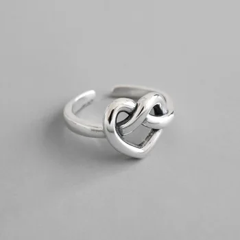 YAOLOGE Prevent Allergy 925 Sterling Silver Rings for Women Vintage Simple LOVE Heart Handmade Party Accessories Couples Jewelry
YAOLOGE Prevent Allergy 925 Sterling Silver Rings for Women Vintage Simple LOVE Heart Handmade Party Accessories Couples Jewelry