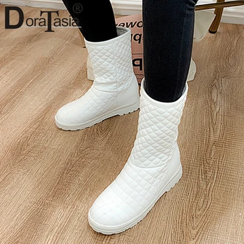 DORATASIA Plus Size 33-50 New Fashion Snow Boots Ladies Hot Sale Women Fur Boots Shoes Woman Casual Party Soft Mid Calf Boots
DORATASIA Plus Size 33-50 New Fashion Snow Boots Ladies Hot Sale Women Fur Boots Shoes Woman Casual Party Soft Mid Calf Boots