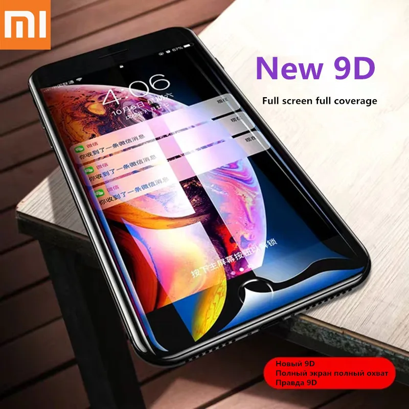 9D Tempered Glass For Xiaomi Redmi Note 6 Pro Screen Protector Xiomi Mi A2 Lite Glass on Pocophone F1 5 Plus 6A 8 Lite Max 3 S2.
9D Tempered Glass For Xiaomi Redmi Note 6 Pro Screen Protector Xiomi Mi A2 Lite Glass on Pocophone F1 5 Plus 6A 8 Lite Max 3 S2.