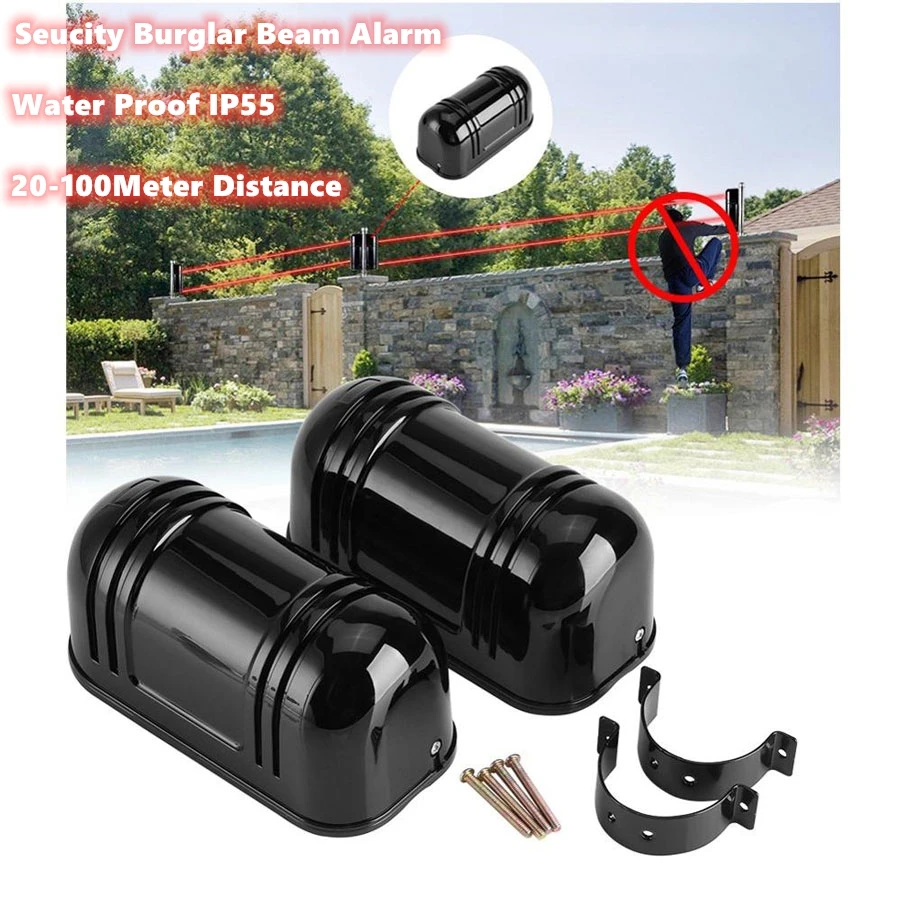 Waterproof Outdoor Perimeter Wall Barrier Two Beam Detector Active Infrared Intrusion Fence Sensor 20m~100m for Burglar Alarm
Waterproof Outdoor Perimeter Wall Barrier Two Beam Detector Active Infrared Intrusion Fence Sensor 20m~100m for Burglar Alarm