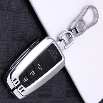 Zinc Alloy Key Case Holder For Toyota RAV4 2019 Accessories Silver Car Protection Useful
Zinc Alloy Key Case Holder For Toyota RAV4 2019 Accessories Silver Car Protection Useful