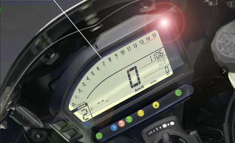 Cluster Scratch Protection Film Screen Protector for HONDA CBR1000RR SC59 2012-2016
Cluster Scratch Protection Film Screen Protector for HONDA CBR1000RR SC59 2012-2016