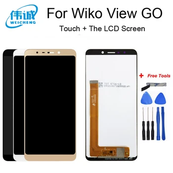 WEICHENG 1440*720 For Wiko View Go LCD Display+Touch Screen 100% tested LCD Digitizer Glass Panel Replacement +Free Tools
WEICHENG 1440*720 For Wiko View Go LCD Display+Touch Screen 100% tested LCD Digitizer Glass Panel Replacement +Free Tools