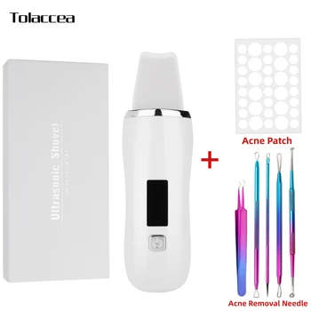 Portable Skin Scrubber Facial Deep Cleaner Peeling Tool LCD Screen Display Pore Cleaner with Gift Acne Patch Acne Removal Needle
Portable Skin Scrubber Facial Deep Cleaner Peeling Tool LCD Screen Display Pore Cleaner with Gift Acne Patch Acne Removal Needle