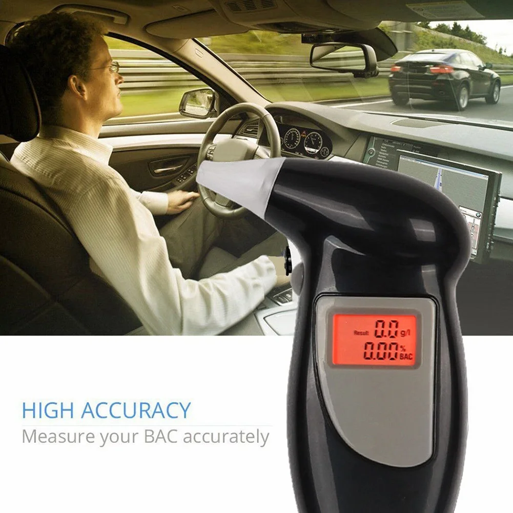 Portable Digital Alcohol Analyzer Detector Test Tool LCD Display Breathalyzer with Backlight M8617
Portable Digital Alcohol Analyzer Detector Test Tool LCD Display Breathalyzer with Backlight M8617