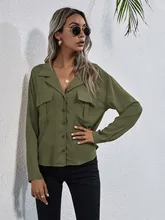 Hot Sale High Quality New Style Lapel Cardigan Single-Breasted Chiffon Shirt Temperament Commuter Blouse
Hot Sale High Quality New Style Lapel Cardigan Single-Breasted Chiffon Shirt Temperament Commuter Blouse