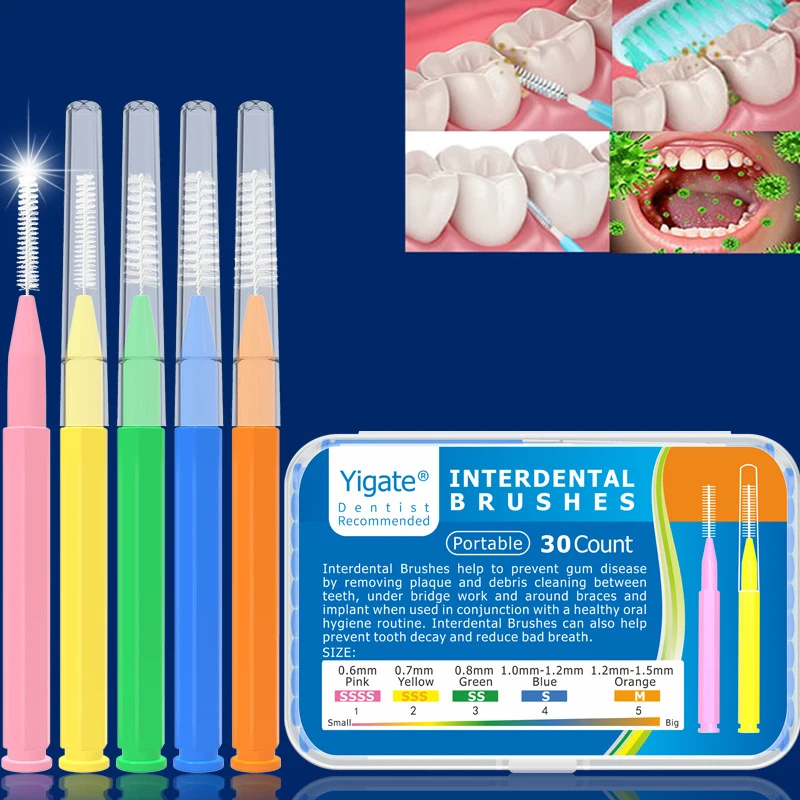 30 шт./компл. I-образная межзубная щетка Denta Floss межзубные средства для очистки ортодонтических зубов
30 шт./компл. I-образная межзубная щетка Denta Floss межзубные средства для очистки ортодонтических зубов