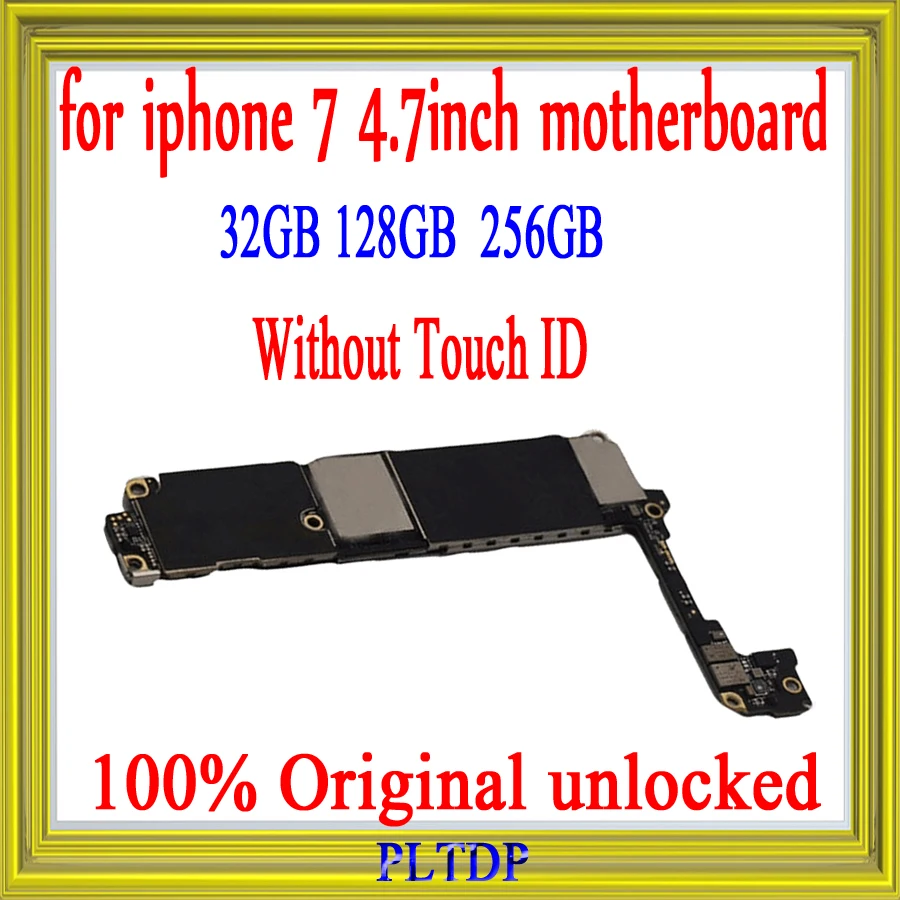 100% Original factory unlocked for iphone 7 Motherboard With/Without Touch ID, with IOS System logic board,32gb / 128gb / 256gb
100% Original factory unlocked for iphone 7 Motherboard With/Without Touch ID, with IOS System logic board,32gb / 128gb / 256gb