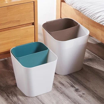 Two-in-one Trash Can Dry And Wet Garbage Separation Classification Living Room Toilet Bedroom Paper Basket Kitchen Dustbin
Two-in-one Trash Can Dry And Wet Garbage Separation Classification Living Room Toilet Bedroom Paper Basket Kitchen Dustbin