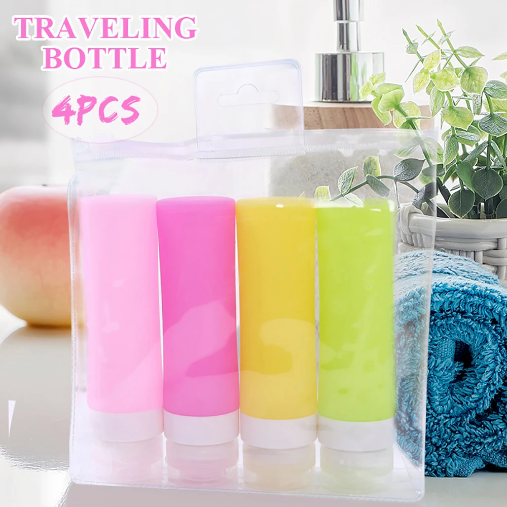 4pcs/Set 80ml Empty Spray Bottle Plastic Mini Refillable Container Empty Cosmetic Containers For Traveling With PVC Storage Bag
4pcs/Set 80ml Empty Spray Bottle Plastic Mini Refillable Container Empty Cosmetic Containers For Traveling With PVC Storage Bag