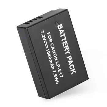 Mercury-free Camera Rechargeable Battery 1040mAh Without Memory Effect Replacement Battery for Canon LP-E17 Digital Camera
Mercury-free Camera Rechargeable Battery 1040mAh Without Memory Effect Replacement Battery for Canon LP-E17 Digital Camera