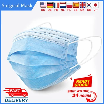 3-layer Medical Masks Surgical Mask Face Masks Non-woven Disposable Anti-Dust Masks Earloops Masks
3-layer Medical Masks Surgical Mask Face Masks Non-woven Disposable Anti-Dust Masks Earloops Masks