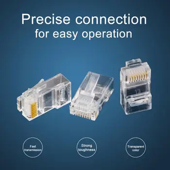 Rj45 Internet connector Cat5e Cat6 Ethernet connector network unshielded 8Pin modular utp rj45 plug with hole
Rj45 Internet connector Cat5e Cat6 Ethernet connector network unshielded 8Pin modular utp rj45 plug with hole