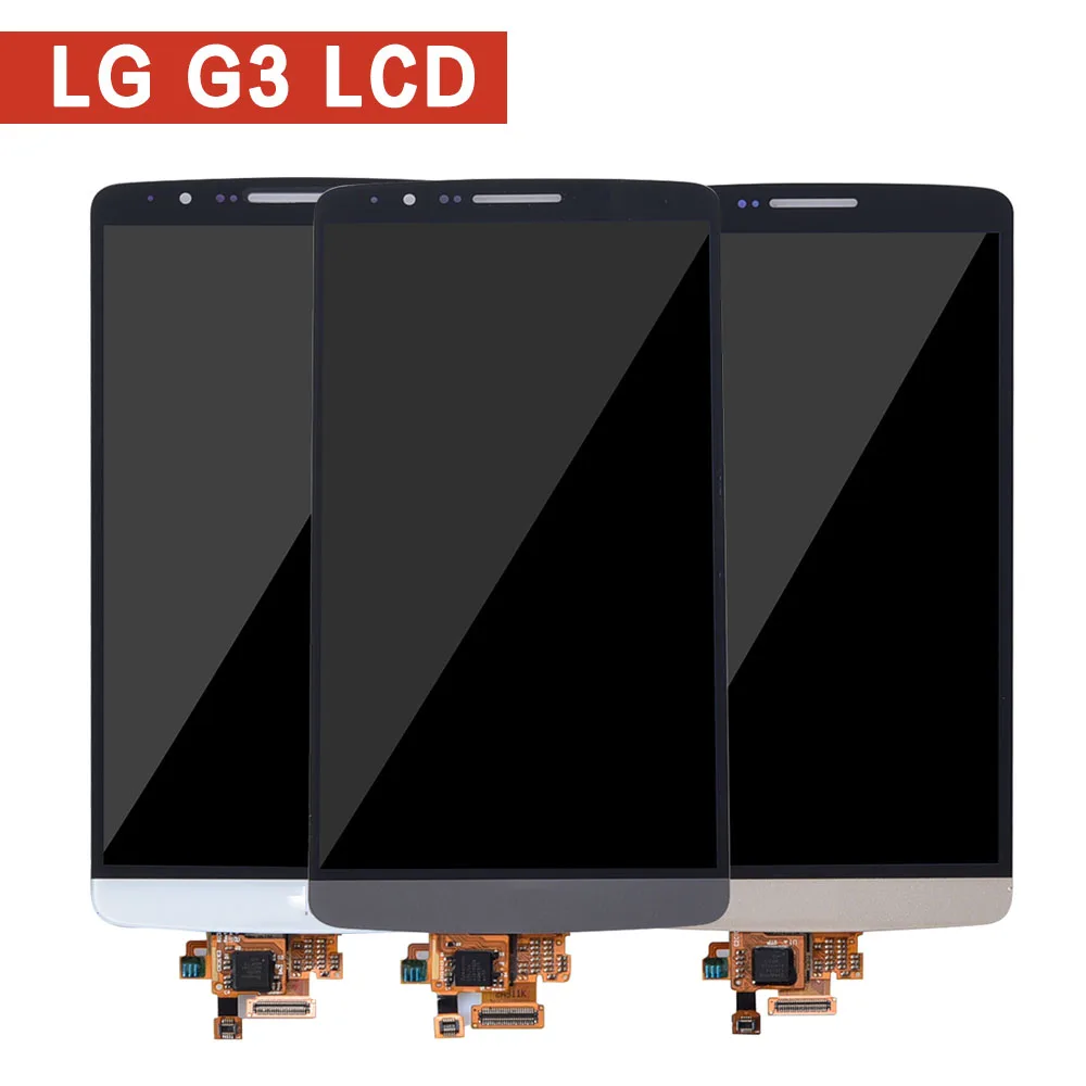 AAA + 5.5 "Screen for LG G3 D850 LCD Display Touch Screen Digitizer Assembly Replacement Screen for G3 D851 D855
AAA + 5.5 "Screen for LG G3 D850 LCD Display Touch Screen Digitizer Assembly Replacement Screen for G3 D851 D855