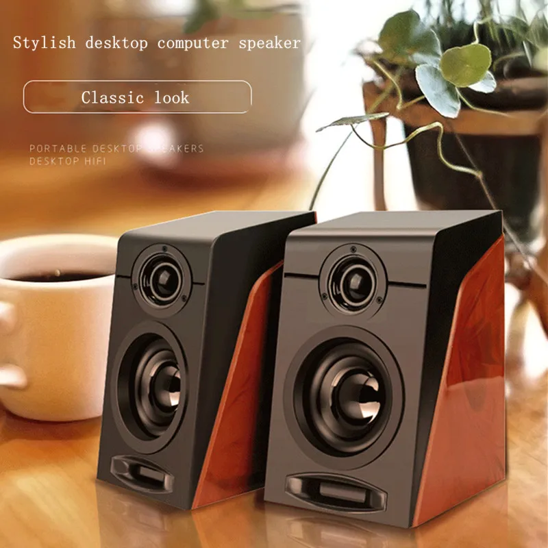 Hi Fi компьютерный бумбокс ноутбук USB2.0 мини громкий динамик сабвуфер звуковая