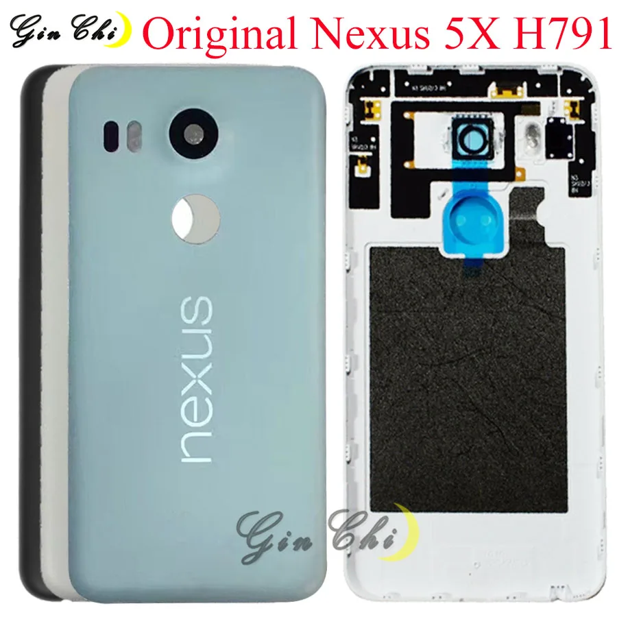 Новинка Крышка батарейного отсека 5 2 дюйма для LG 5X задняя крышка NEXUS стеклянная