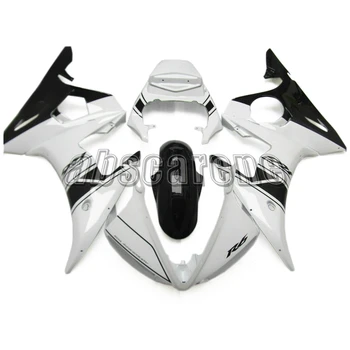 Gloss White Black Full Fairing Kit For Yamaha YZF600 R6 2003 2004 2005 YZF R6 03 04 05 ABS Plastic Injection Motorcycle Bodywork 
Gloss White Black Full Fairing Kit For Yamaha YZF600 R6 2003 2004 2005 YZF R6 03 04 05 ABS Plastic Injection Motorcycle Bodywork
