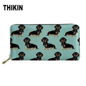 THIKIN Women's Wallets Kawaii Puppy Clutch Card Holders Doxie Dog Dachshund Print Ladies Long Pu Leather Purse for Females
THIKIN Women's Wallets Kawaii Puppy Clutch Card Holders Doxie Dog Dachshund Print Ladies Long Pu Leather Purse for Females