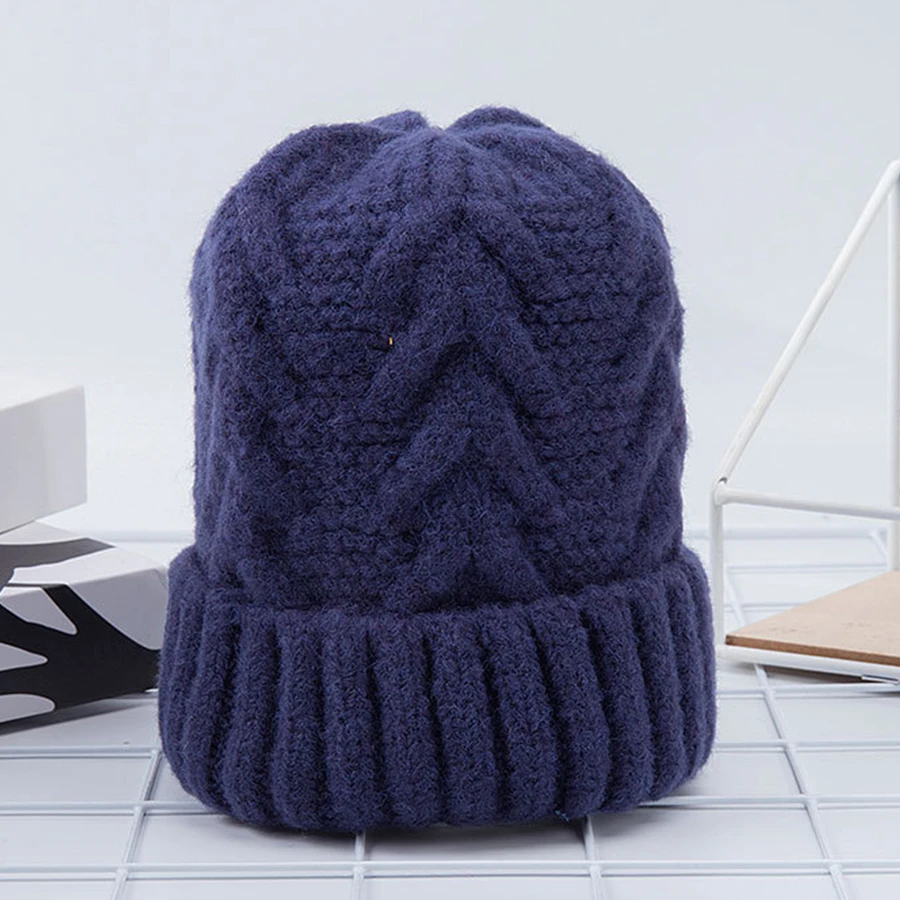 Autumn Winter Wool Blends Knitted Beanies Women Solid Soft Comfortable Thicken Warm Hats Female Fashion Wild Knitted Wool Hats
Autumn Winter Wool Blends Knitted Beanies Women Solid Soft Comfortable Thicken Warm Hats Female Fashion Wild Knitted Wool Hats