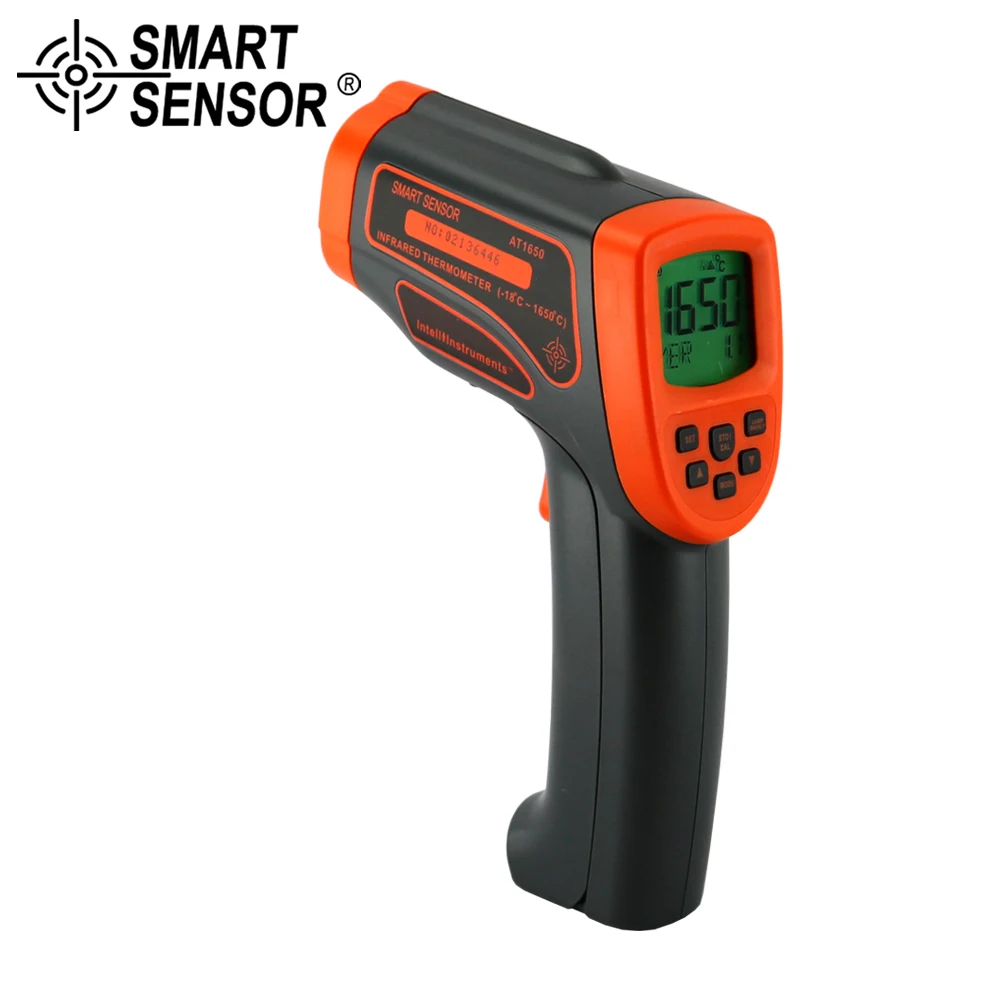 Digital Thermometer Humidity Meter Non-contact Infrared Thermometer Hygrometer Temperature Meter Gun Pyrometer 1650C Termometro
Digital Thermometer Humidity Meter Non-contact Infrared Thermometer Hygrometer Temperature Meter Gun Pyrometer 1650C Termometro
