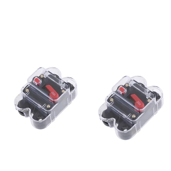 2Pack Circuit Breaker Trolling Car Audio Inline Fuse Inverter With Clean Waterproof Cover Case 200A
2Pack Circuit Breaker Trolling Car Audio Inline Fuse Inverter With Clean Waterproof Cover Case 200A