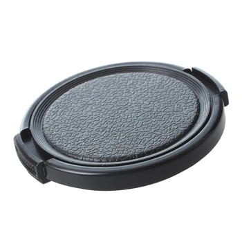 SODIAL(R) Textured Black Plastic 52mm Lens Cover Cap for Camera