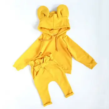 Kid Baby Girl Clothes Solid Color Hooded Tops+Leggings Pants Outfit Tracksuit Newborn Baby Playsuit Infant Toddler set
Kid Baby Girl Clothes Solid Color Hooded Tops+Leggings Pants Outfit Tracksuit Newborn Baby Playsuit Infant Toddler set