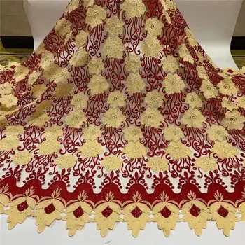 High Quality Nigerian Guipure Cord Lace Fabrics 2020 With stones African French Net Lace Fabric Embroidered Tulle Mesh Lace VF54
High Quality Nigerian Guipure Cord Lace Fabrics 2020 With stones African French Net Lace Fabric Embroidered Tulle Mesh Lace VF54