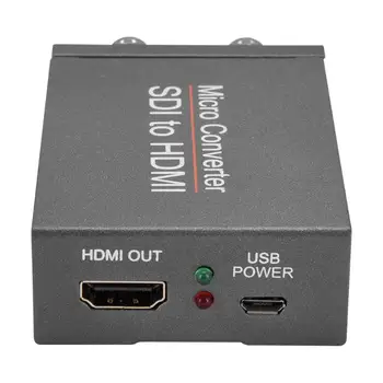 HD SDI to HDMI Video Converter Fast Signal Transmission BNC 3G SDI to1080P HDMI Adapter Audio Auto Detection for Monitor HDTV
HD SDI to HDMI Video Converter Fast Signal Transmission BNC 3G SDI to1080P HDMI Adapter Audio Auto Detection for Monitor HDTV