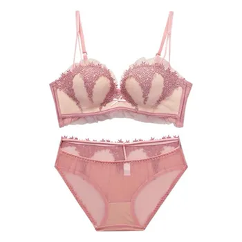 Beautiful mesh, water-soluble lace, half cup, small breast, gather up and hold seamless underwear, suit, steel ring, girl's bra
Beautiful mesh, water-soluble lace, half cup, small breast, gather up and hold seamless underwear, suit, steel ring, girl's bra