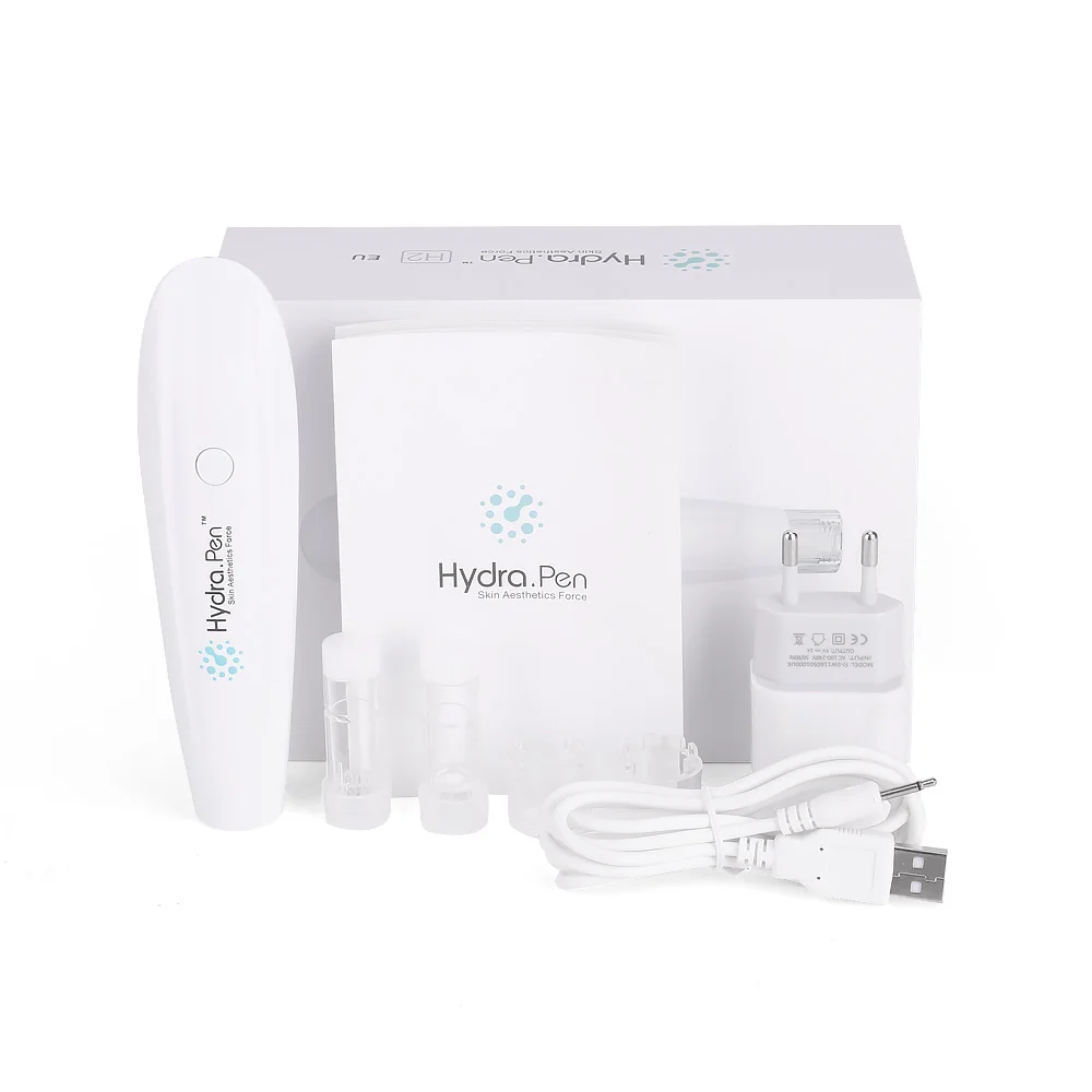 Wireless Hydra Pen H2 Professional Microneedling Pen Hydrapen Hydra Roller Pen Automatic Serum Applicator with 2 Cartridges
Wireless Hydra Pen H2 Professional Microneedling Pen Hydrapen Hydra Roller Pen Automatic Serum Applicator with 2 Cartridges