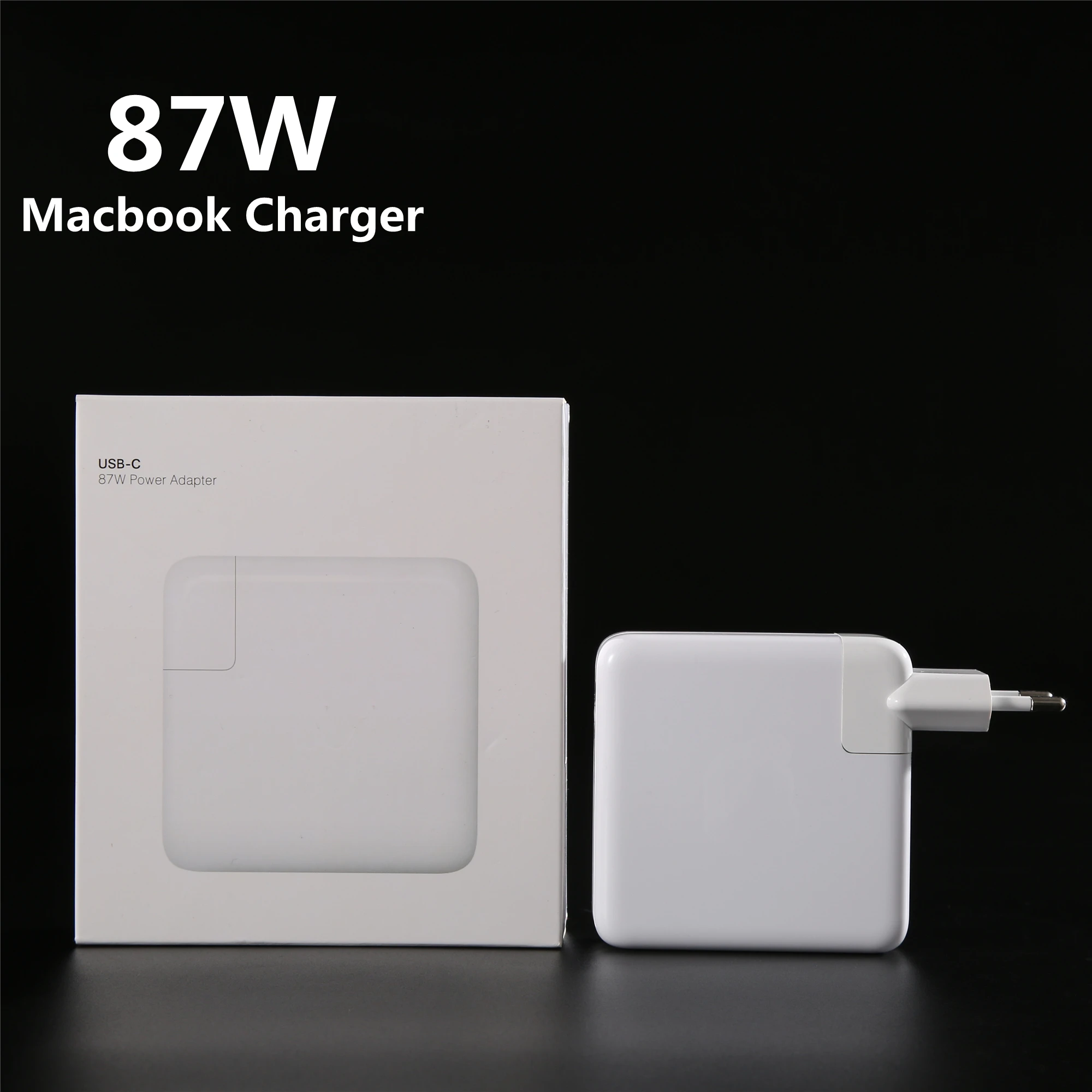100% оригинальный адаптер питания PD 87 Вт USB C Type для ноутбука быстрое зарядное