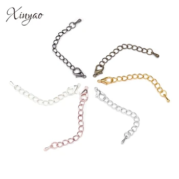 20pcs/lot 50 70mm Tone Extended Extension Tail Chain Lobster Clasps Connector For DIY Jewelry Making Findings Bracelet Necklace
20pcs/lot 50 70mm Tone Extended Extension Tail Chain Lobster Clasps Connector For DIY Jewelry Making Findings Bracelet Necklace
