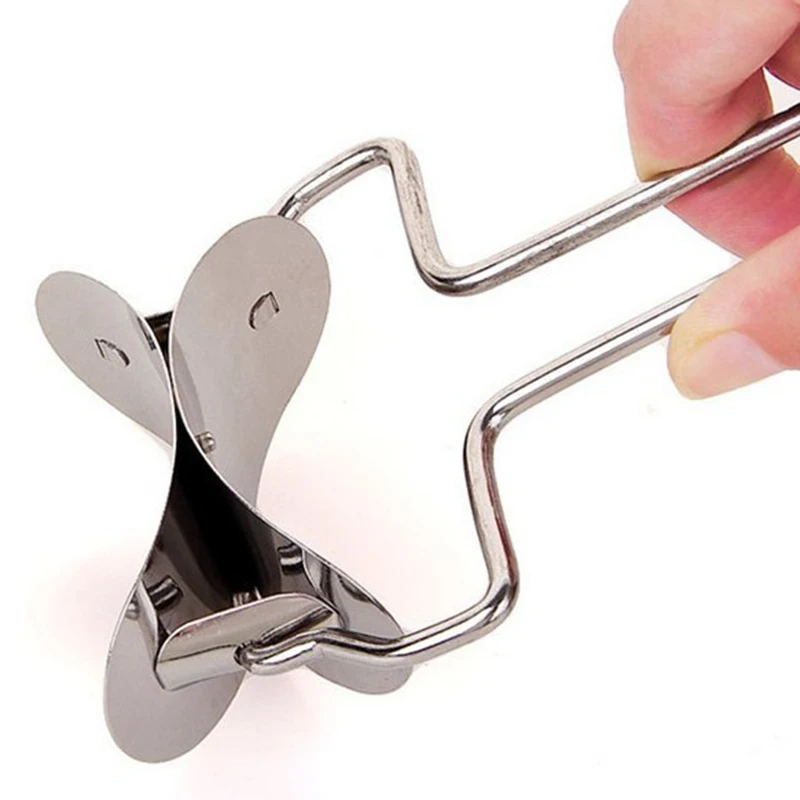 Roller Dumpling Pastry Skin mold Circle Silver Stainless Steel Kitchen Cutters Slicer Gadgets
Roller Dumpling Pastry Skin mold Circle Silver Stainless Steel Kitchen Cutters Slicer Gadgets