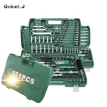 Car AUTO Repair Tool Kit with Plastic Toolbox Storage Case Socket Ratchet Wrench Screwdriver Hand Tool Set
Car AUTO Repair Tool Kit with Plastic Toolbox Storage Case Socket Ratchet Wrench Screwdriver Hand Tool Set