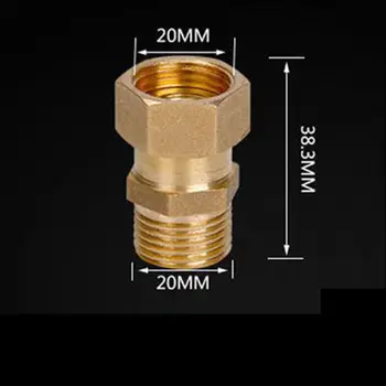 1/2'' BSP Female-Male Thread Copper Brass Straight Tube Connector Union Loose Joint Nut Coupling Pipe Fitting for Water
1/2'' BSP Female-Male Thread Copper Brass Straight Tube Connector Union Loose Joint Nut Coupling Pipe Fitting for Water