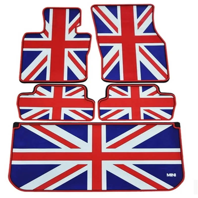 special rubber car floor mats+ trunk mats for mini F56 minione cooper coopers senior envionmental latex British flag warehouse
special rubber car floor mats+ trunk mats for mini F56 minione cooper coopers senior envionmental latex British flag warehouse