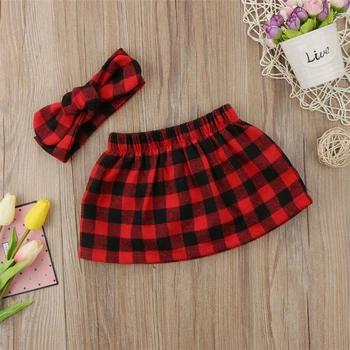 Children's Wear Summer 2019 New Baby Girls Mini Skirt Red Plaid Cute Mini Skirt Headband Outfits Clothes Set 0-24M
Children's Wear Summer 2019 New Baby Girls Mini Skirt Red Plaid Cute Mini Skirt Headband Outfits Clothes Set 0-24M
