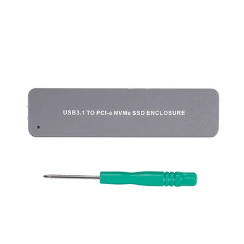 New M.2 NVME to Type-C Adapter M2 PCIE SSD Adapter Card Portable Hard Drive Enclosure for for 2242, 2260, 2280 NVMe SSD
New M.2 NVME to Type-C Adapter M2 PCIE SSD Adapter Card Portable Hard Drive Enclosure for for 2242, 2260, 2280 NVMe SSD