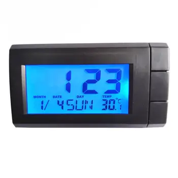 Car Thermometer With Backlight Function Digital Clock Car Electronics Indoor Temperature LCD Display Gauge
Car Thermometer With Backlight Function Digital Clock Car Electronics Indoor Temperature LCD Display Gauge