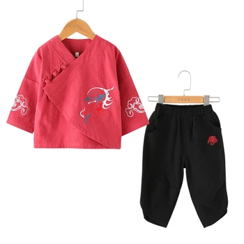одежда для мальчиков Spring and Autumn Boys Cardigan Set China Wind Children's Wear National Wind Boys Cotton and Cotton Set
одежда для мальчиков Spring and Autumn Boys Cardigan Set China Wind Children's Wear National Wind Boys Cotton and Cotton Set